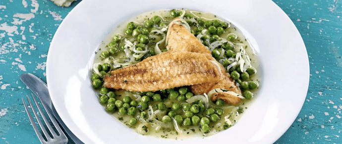 Gurnard Fish Fillet with Peas and  Cider Recipe 3