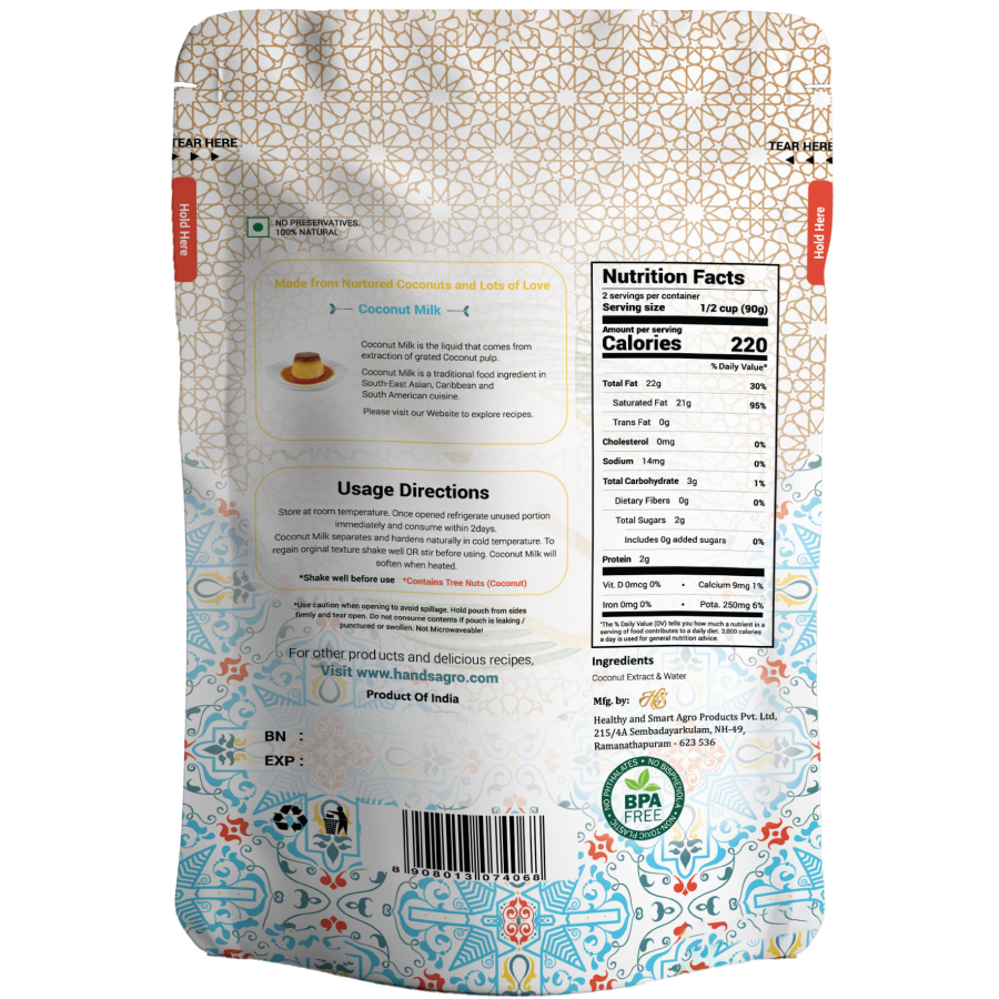 Coconut Milk-22% Fat