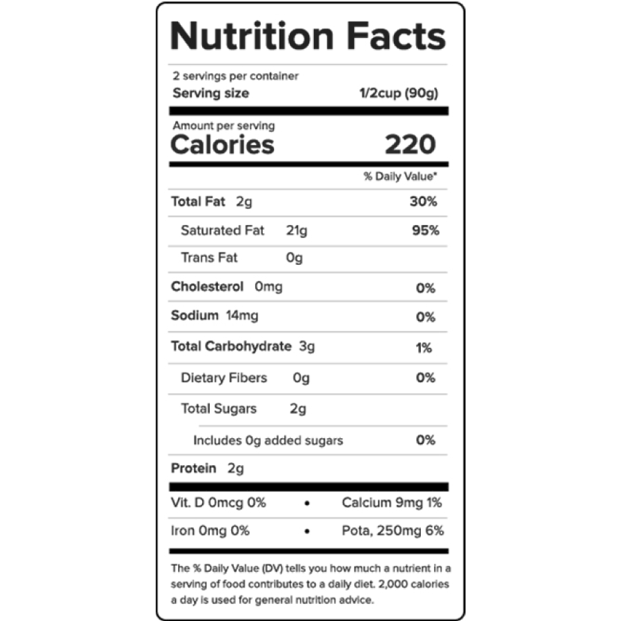 Coconut Milk-22% Fat