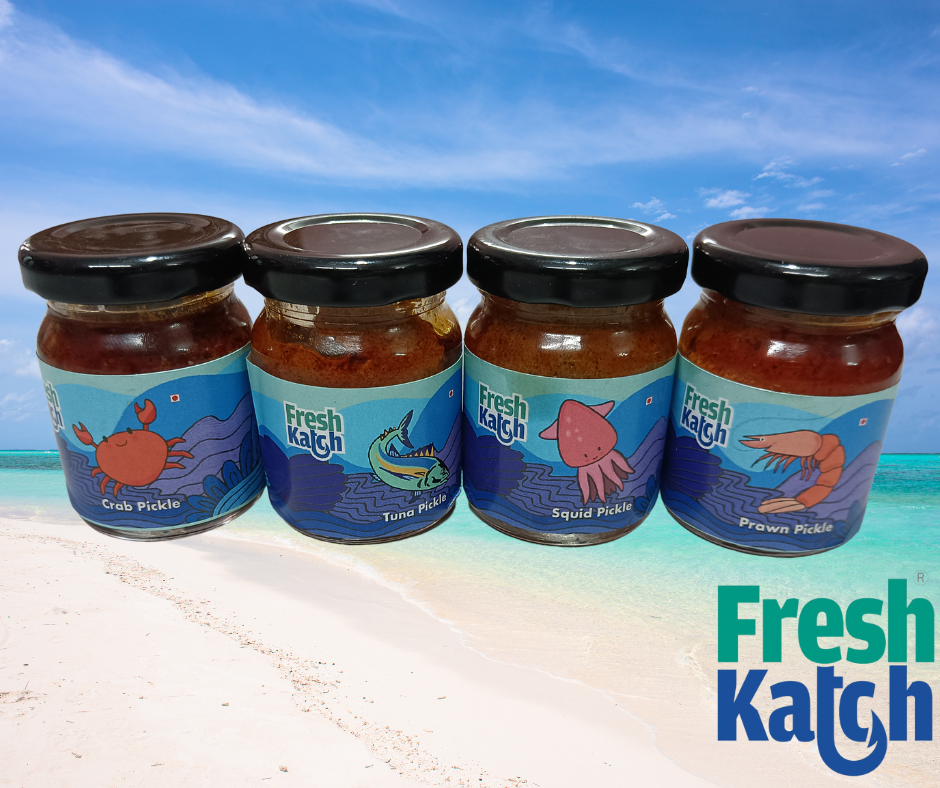 Seafood Pickles Combo Pack - 4 nos x 50 gms