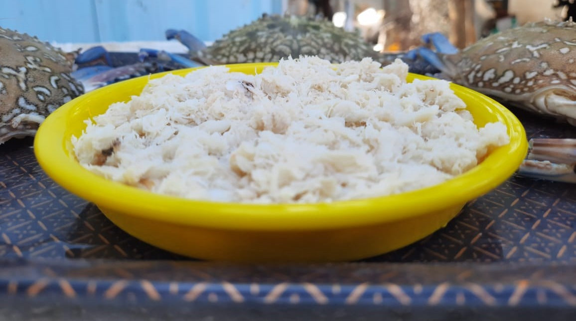 Blue crab meat